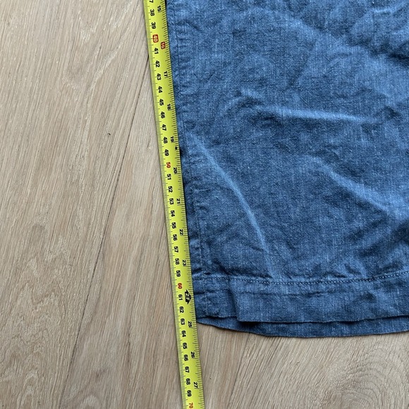 Patagonia Womens S Garden Island Hemp Pants Blue Drawstring Elastic Waist - Picture 9 of 13